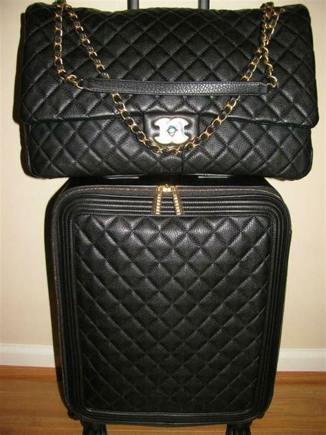 chanel luggage set price